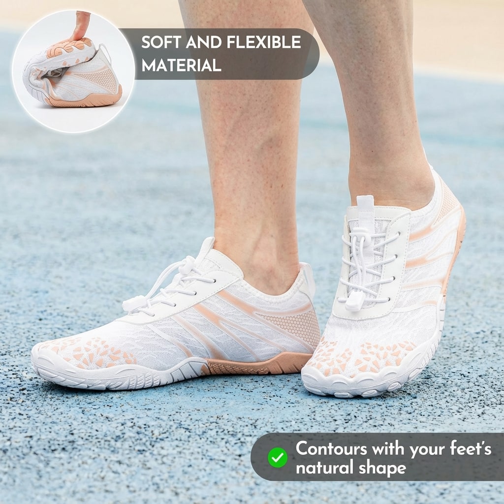 FeatherStride – Healthy &amp; Non-Slip Barefoot Shoes (Unisex)