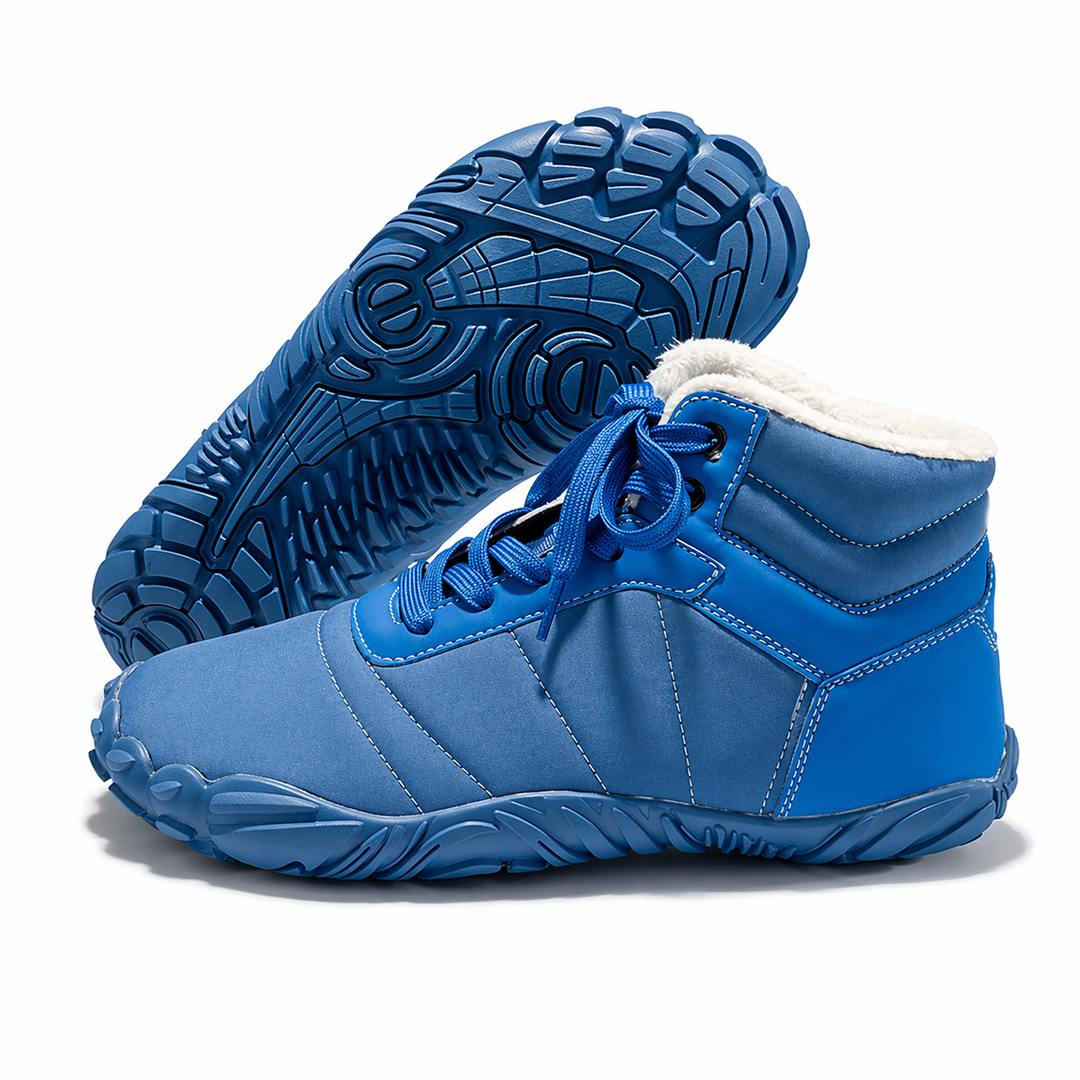 Natuvia – Winter-Ready Waterproof Barefoot Shoe with Grip (Unisex)