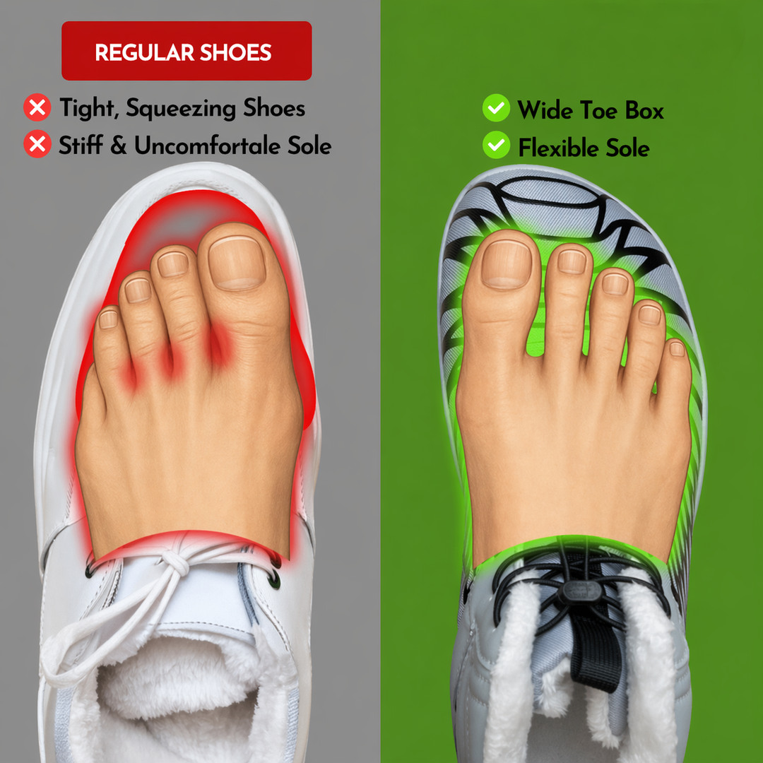 Agilix – All-Weather Winter Shoes with Non-Slip Traction