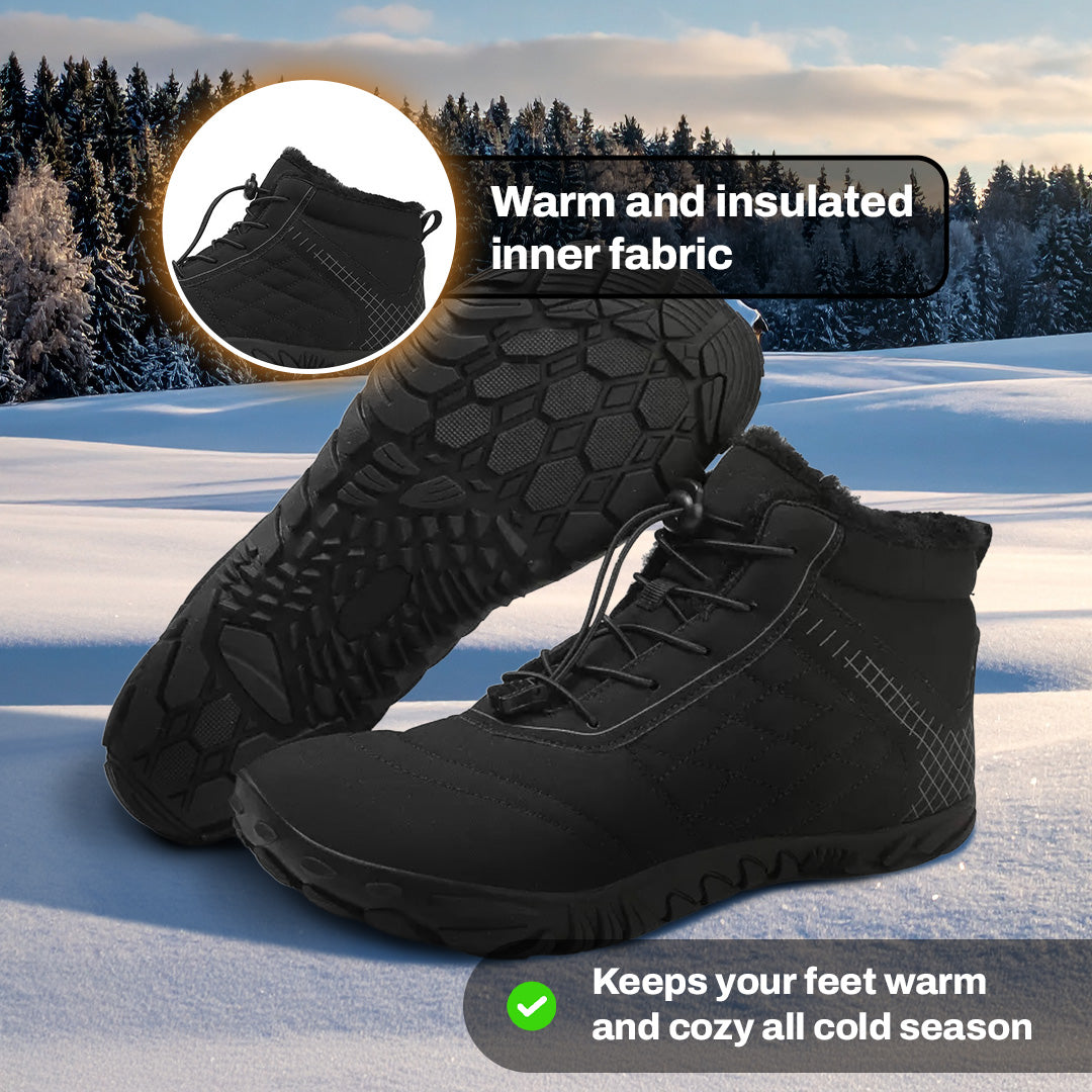 IceStride Pro – Non-Slip &amp; Waterproof Winter Barefoot Shoes (Unisex)