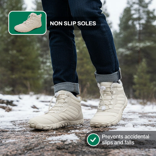 Grounda – Non-slip &amp; Waterproof Winter Barefoot Shoe (Unisex)