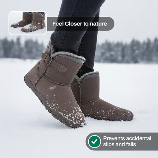ArcticCozy – Non-Slip &amp; Waterproof Winter Barefoot Shoes (Unisex)