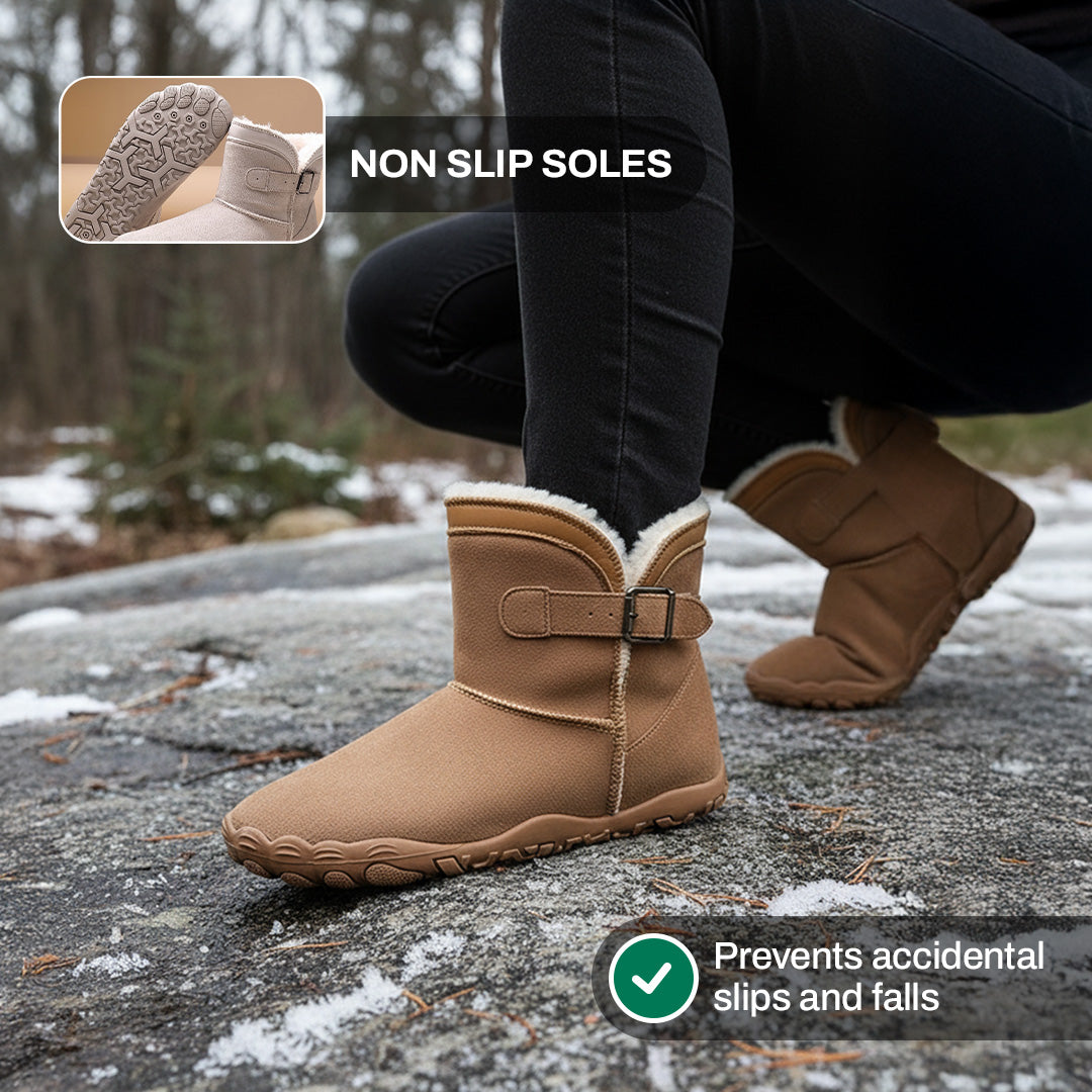 ArcticCozy – Non-Slip &amp; Waterproof Winter Barefoot Shoes (Unisex)