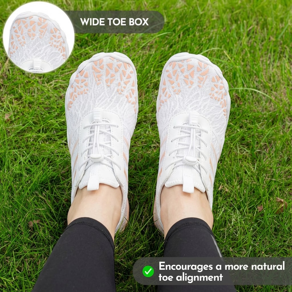 FeatherStride – Healthy &amp; Non-Slip Barefoot Shoes (Unisex)